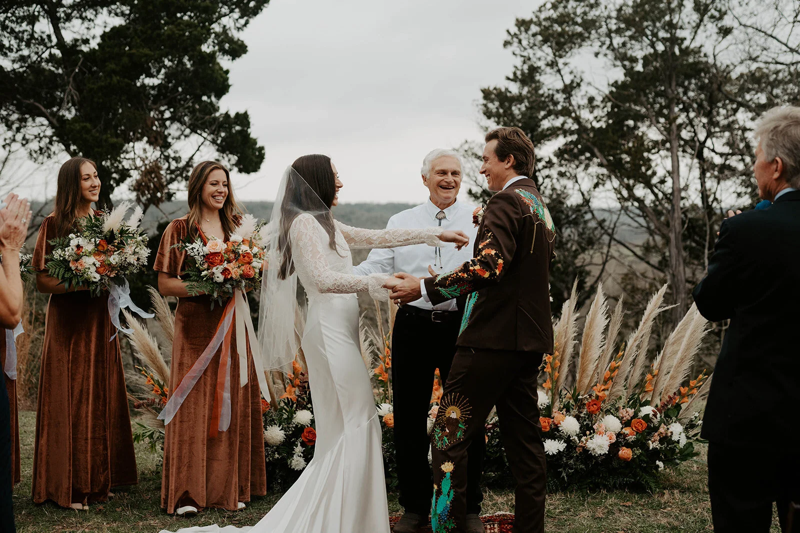 Boho winter wedding hot sale